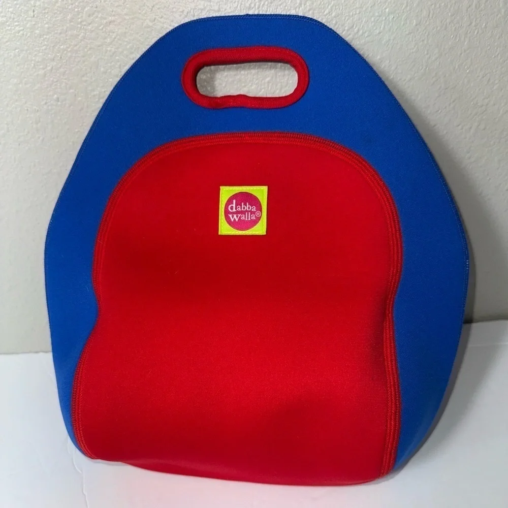 DabbaWalla Backpack Lunch Bag - Race Car blue